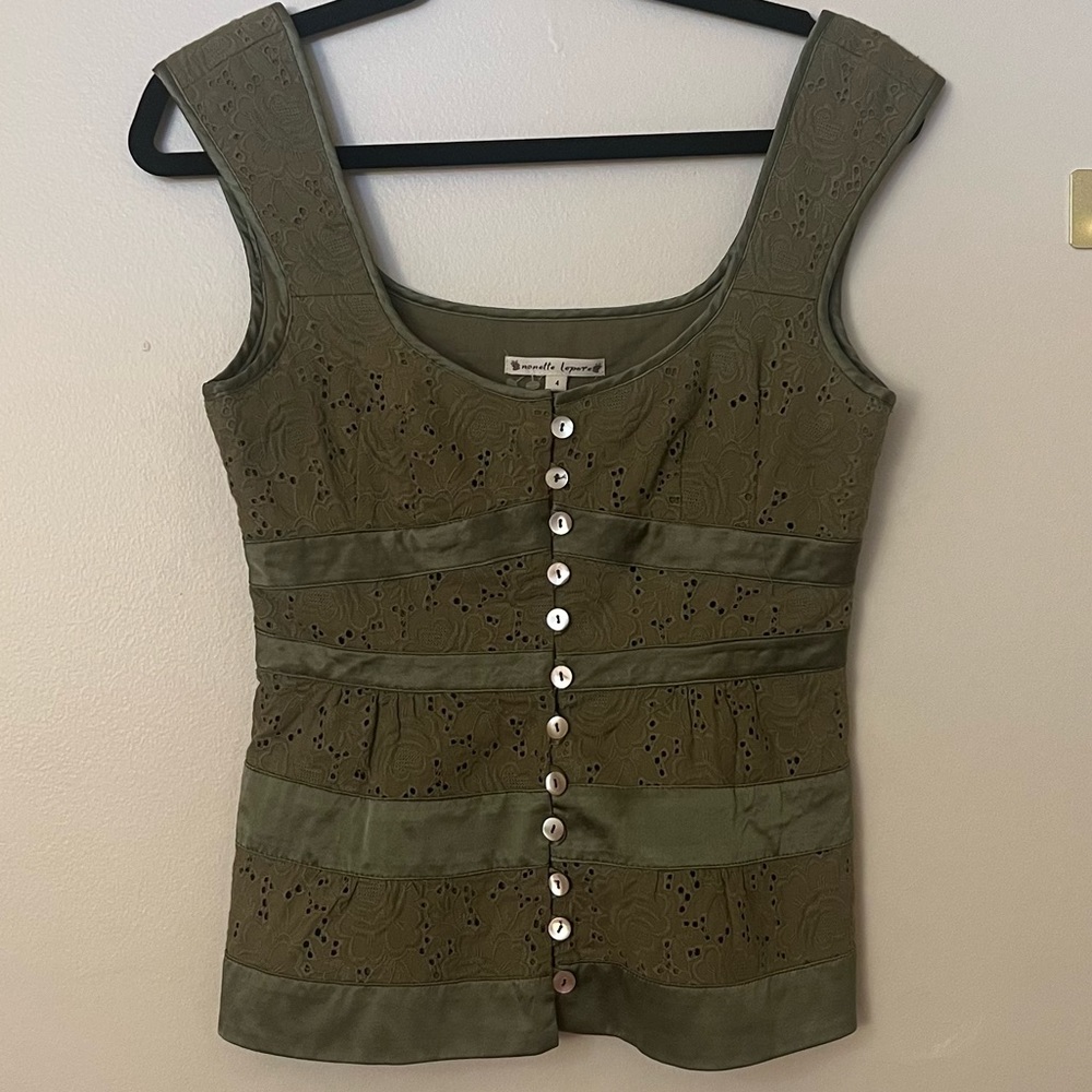 Nanette Lepore Sleeveless Blouse